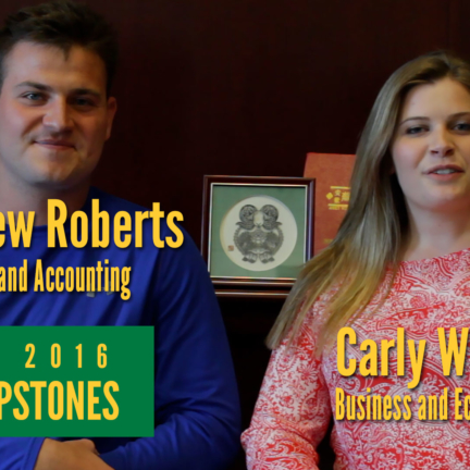 Senior Capstone – Carly Weetman and Andrew Roberts